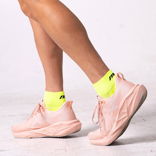 Quarter Crew Sock- Basic Lime