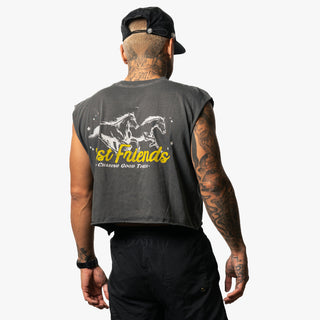 Muscle Tee Cropped - Fast Friends