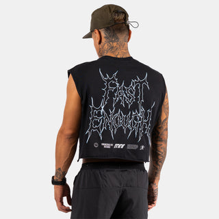 Muscle Tee Cropped - Metal