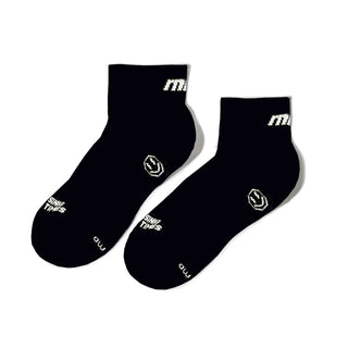 Quarter Crew Sock- Basic Black