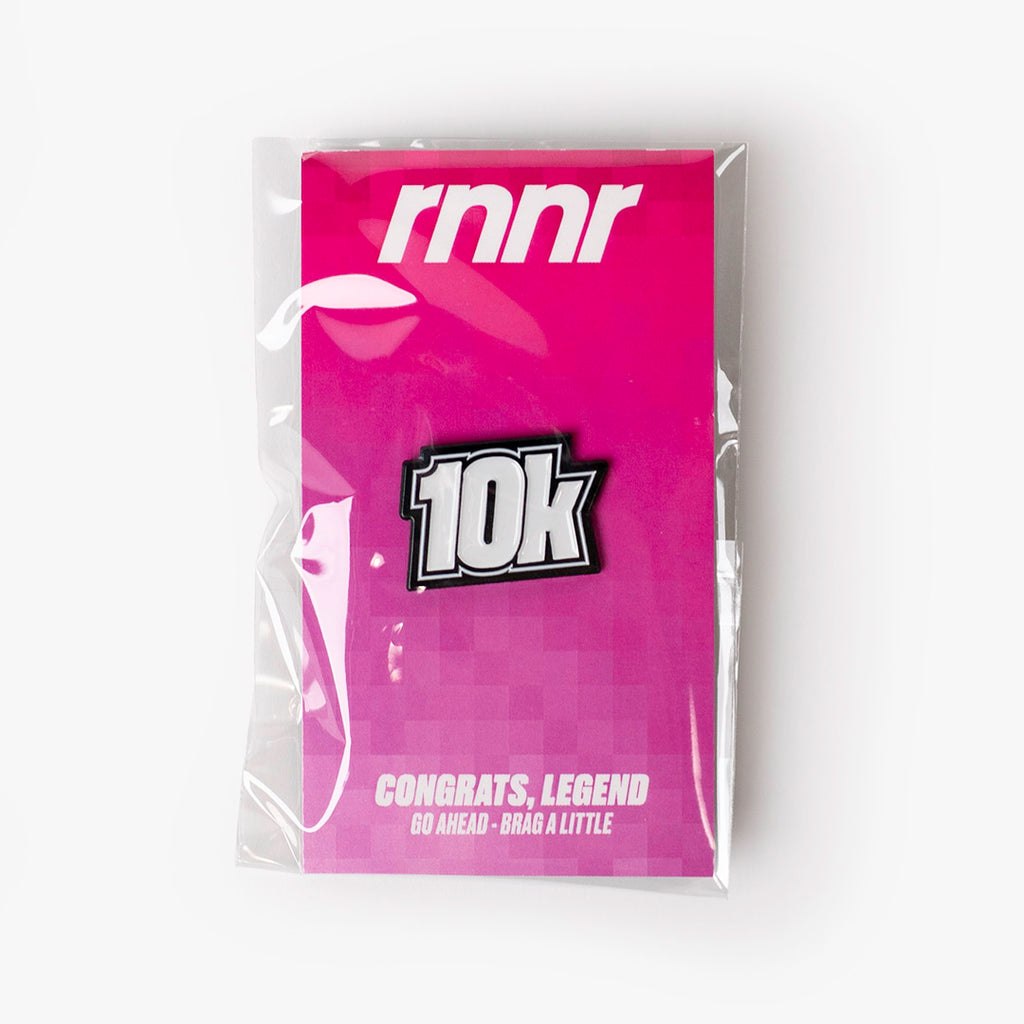 Distance Enamel Pin 10k – rnnr