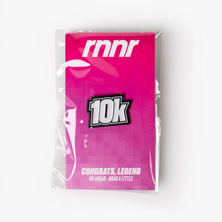 Distance Enamel Pin 10k