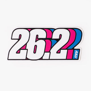 Vinyl Sticker-Marathon 26.2