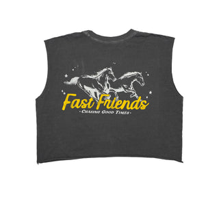 Muscle Tee Cropped - Fast Friends