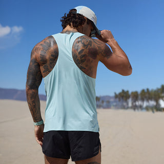 AeroFly Singlet Mens-Mist
