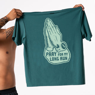 Men's Running Tee- Pray For My Long Run