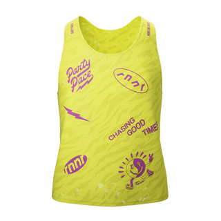 All Out Singlet Men's-Party Pace World Tour