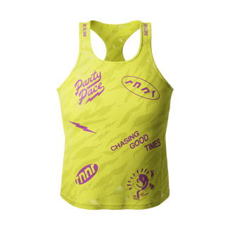 All Out Singlet CROPPED Women's-Party Pace World Tour