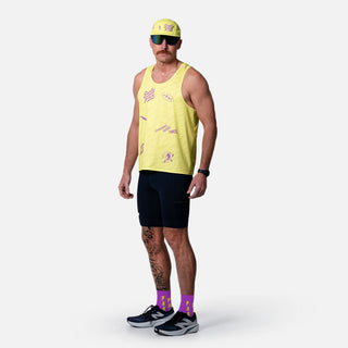 All Out Singlet Men's-Party Pace World Tour