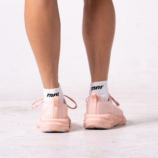 Quarter Crew Sock- Basic White