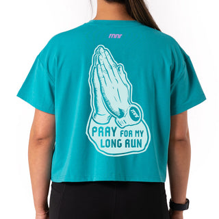 Women's Running Tee: Pray For My Long Run
