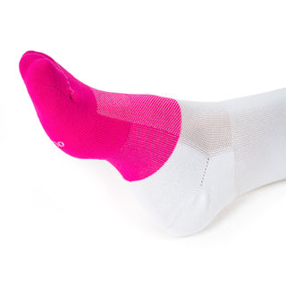 Marathon Crew Sock: Freshman White